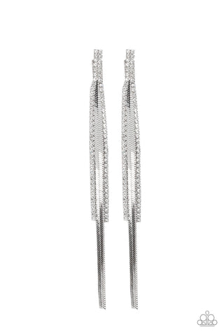 Flavor of the SLEEK - White Earrings