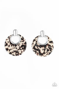 Metro Zoo - White Earrings