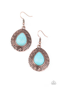 Tribal Tango - Copper Earrings