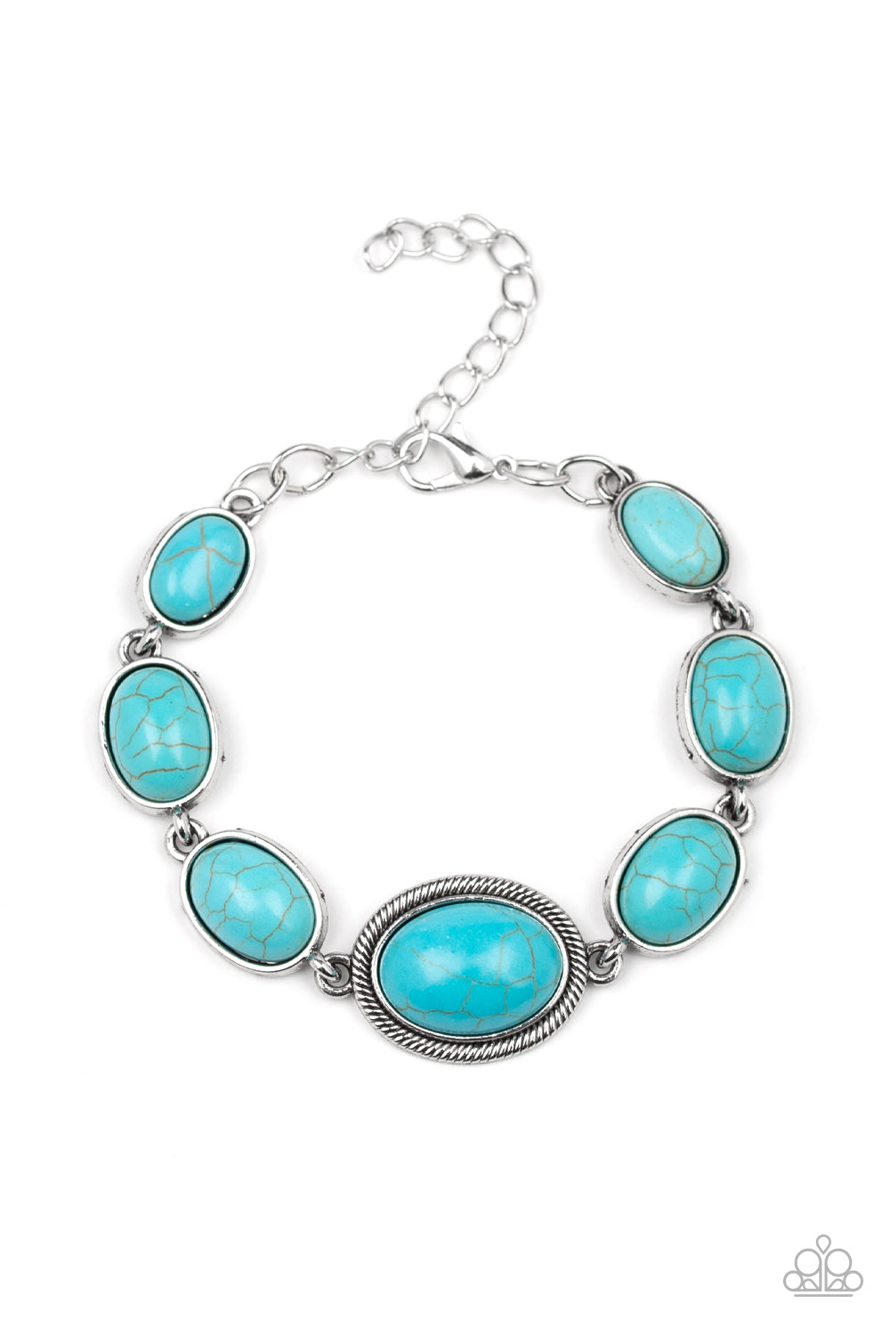 Serene Stonework - Blue Bracelet