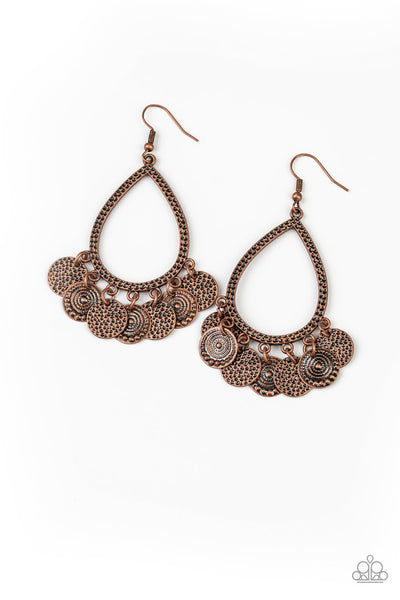 All In Good CHIME - Copper Earrings