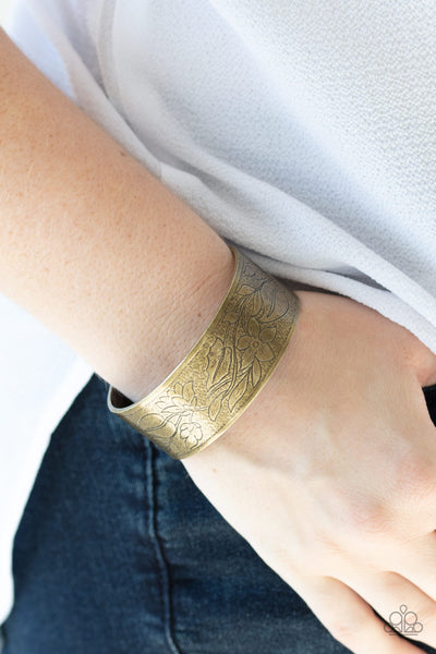 Garden Variety - Brass Bracelet