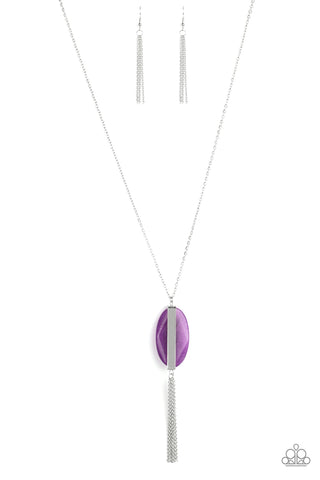 Tranquility Trend - Purple Necklace