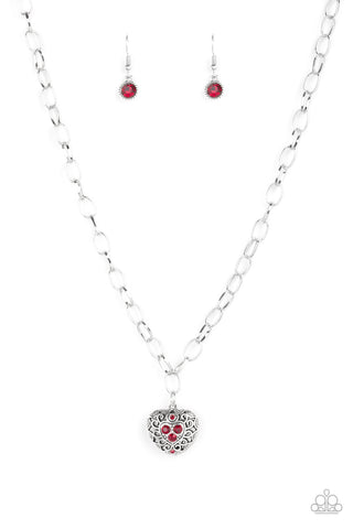 No Love Lost - Red Necklace