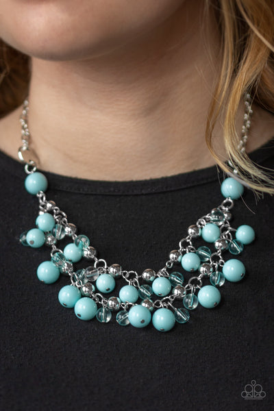 Seaside Soiree - Blue Necklace