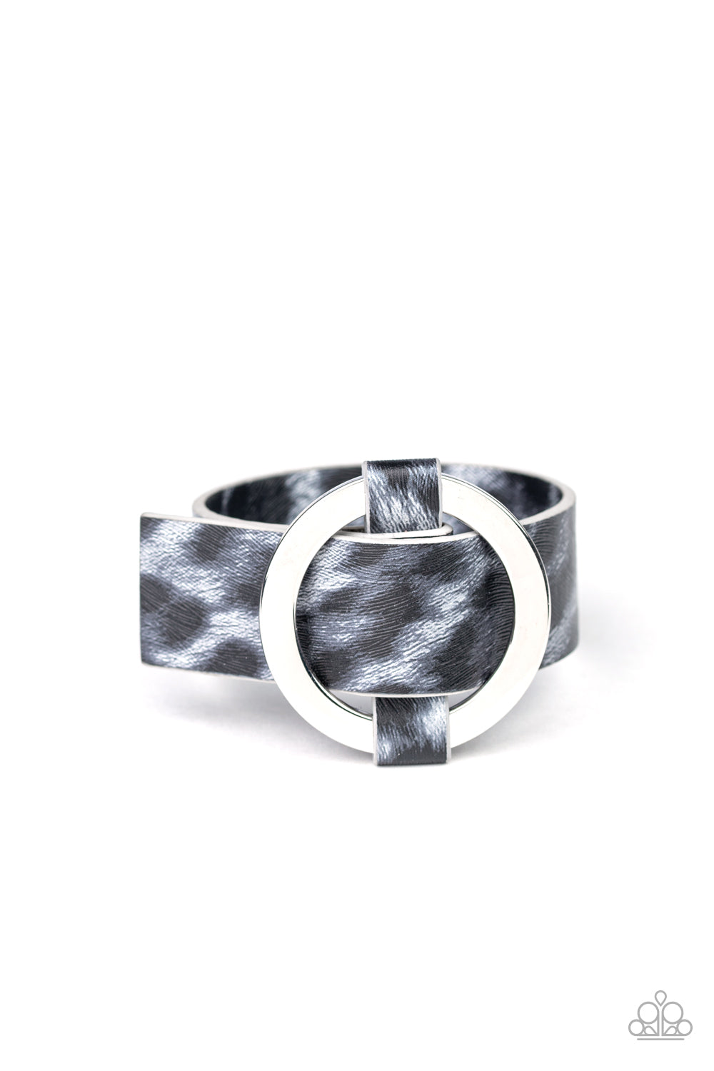 Jungle Cat Couture - Silver Wrap Urban Bracelet