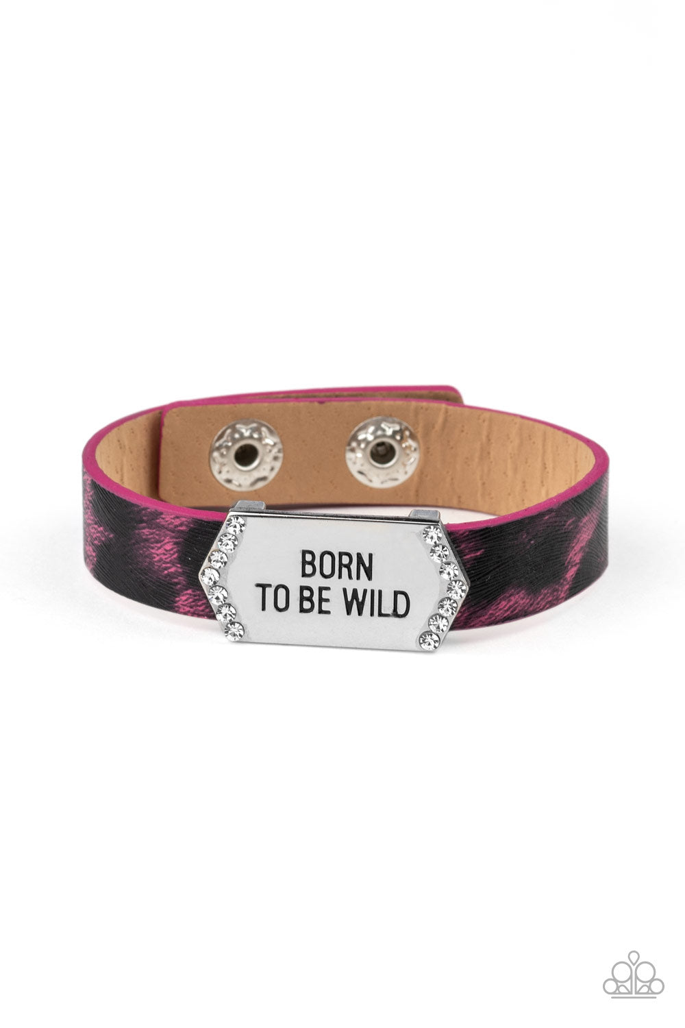 Born To Be Wild - Pink Wrap Urban Bracelet
