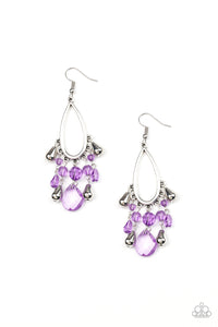 Summer Catch - Purple Earrings