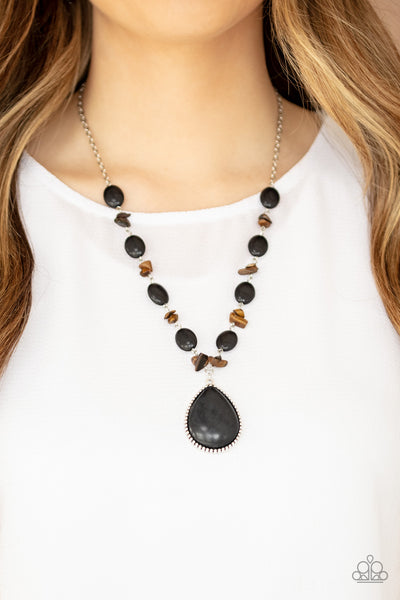Desert Diva - Black Necklace