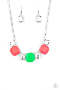 Royal Crest - Pink Necklace