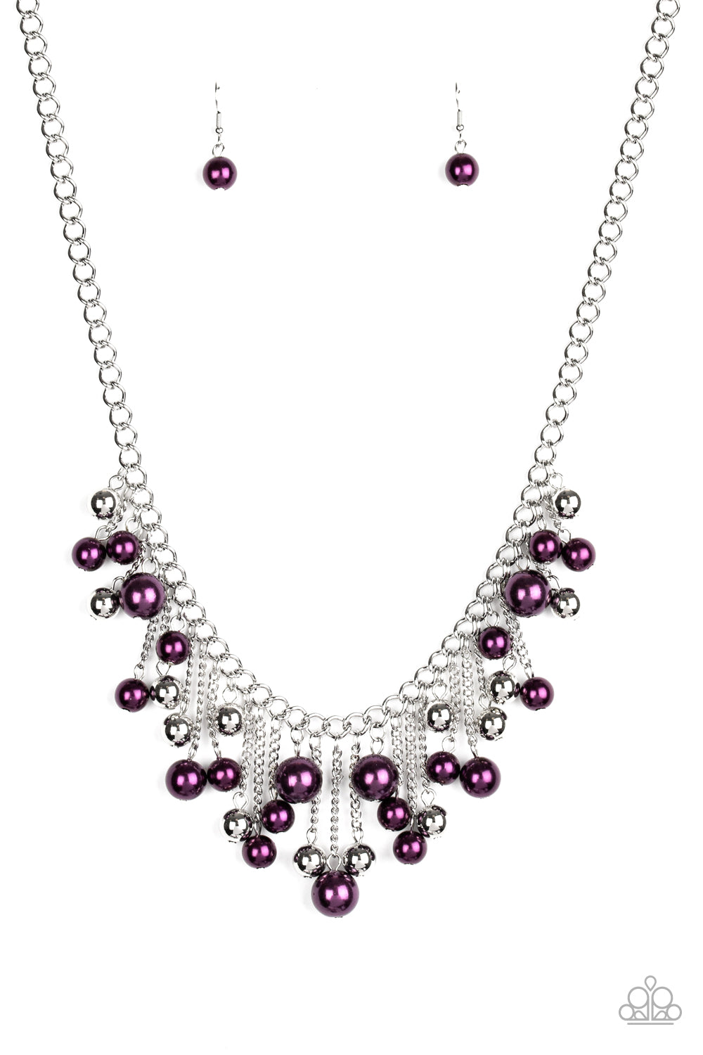 City Celebrity - Purple Necklace