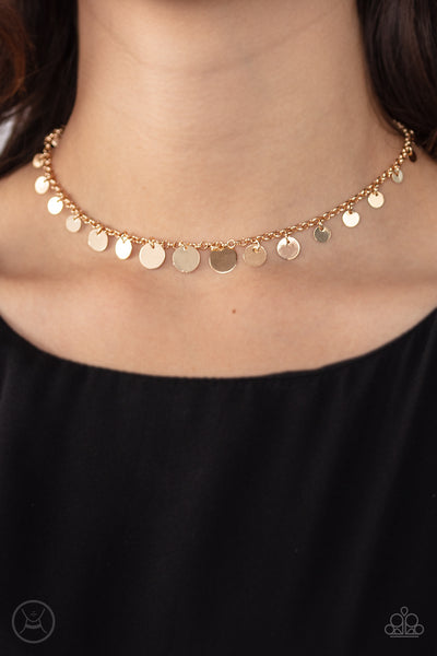 Minimal Magic - Gold Choker Necklace
