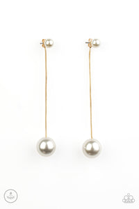 Extended Elegance - Gold Earrinigs