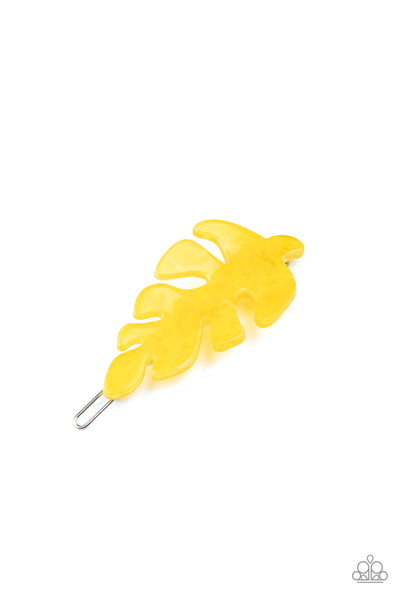LEAF Your Mark - Yellow Hairclip