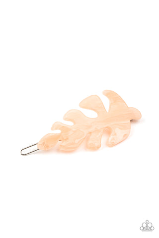 LEAF Your Mark - Pink Hairclip
