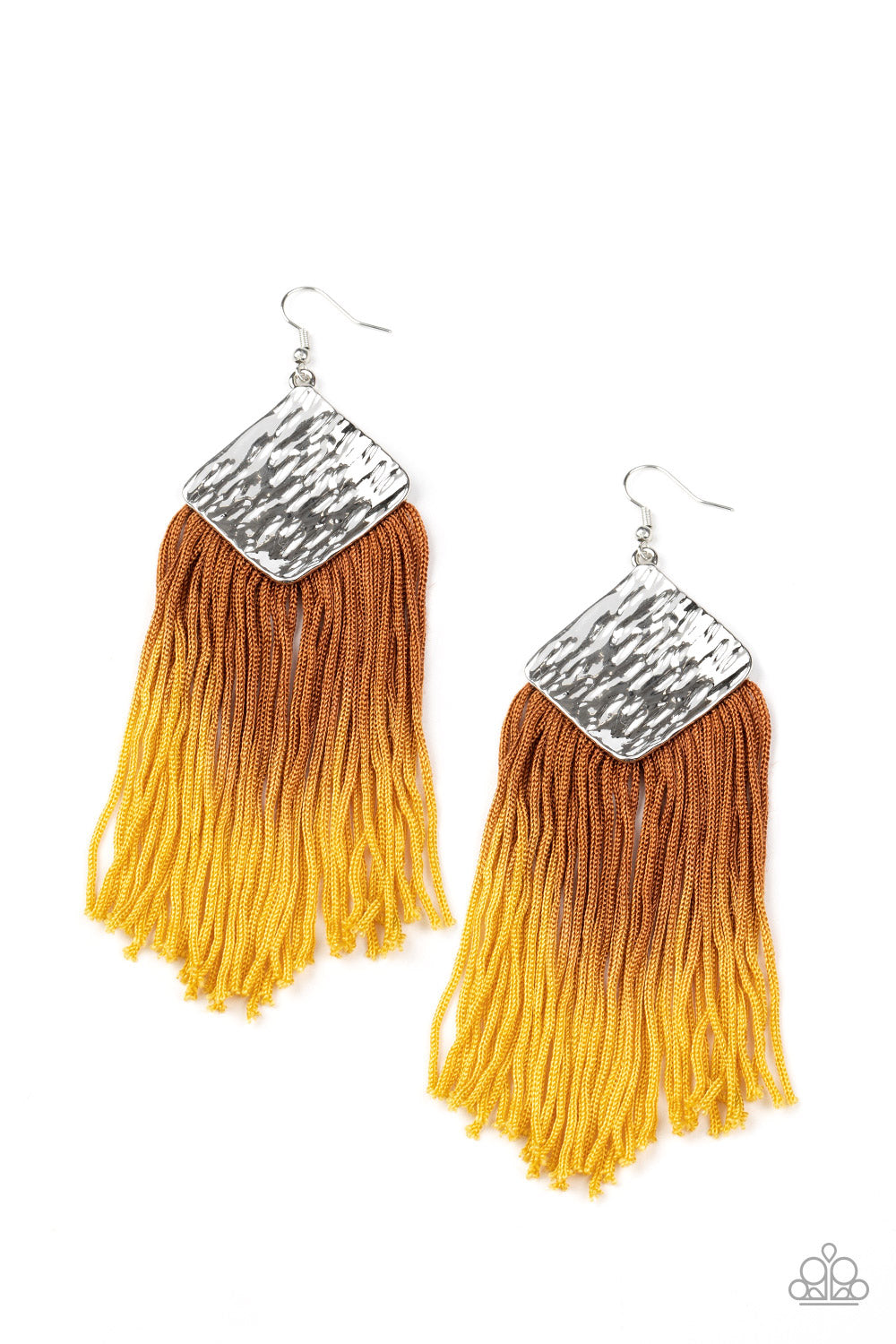 DIP The Scales - Yellow Earrings