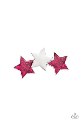 Don't Get Me STAR-ted!- Pink Hairclip