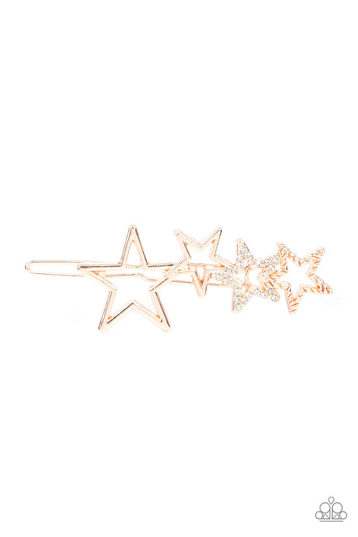 From STAR To Finish - Gold Hairclip