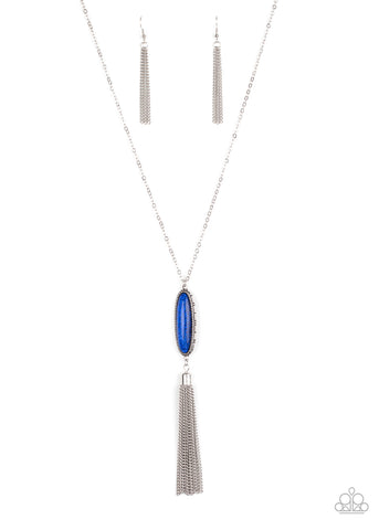 Stay Cool - Blue Necklace
