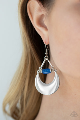 Mystical Moonbeams - Blue Earrings