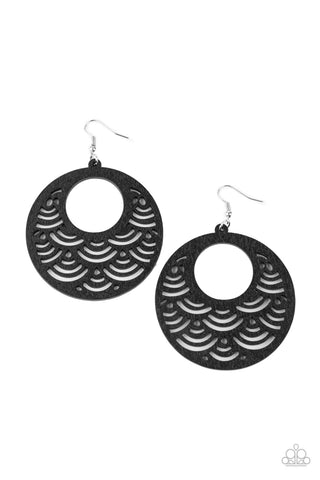 SEA Le Vie! - Black Earrings