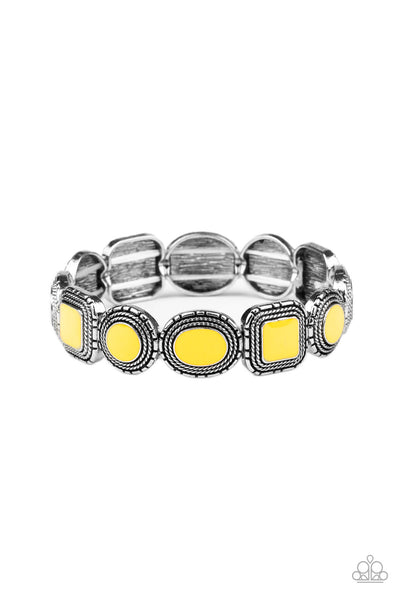 Vividly Vintage - Yellow Bracelet