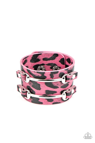 Safari Scene - Pink Urban Bracelet