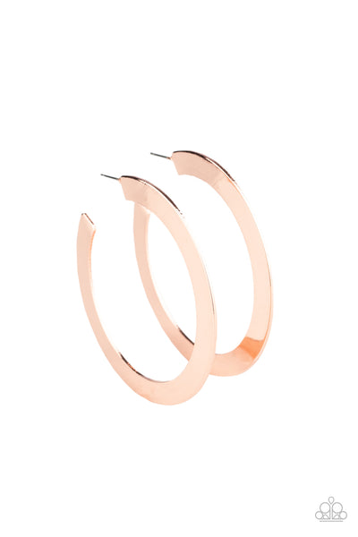 The Inside Track - Copper Earrings