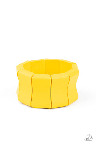 Caribbean Couture - Yellow Bracelet