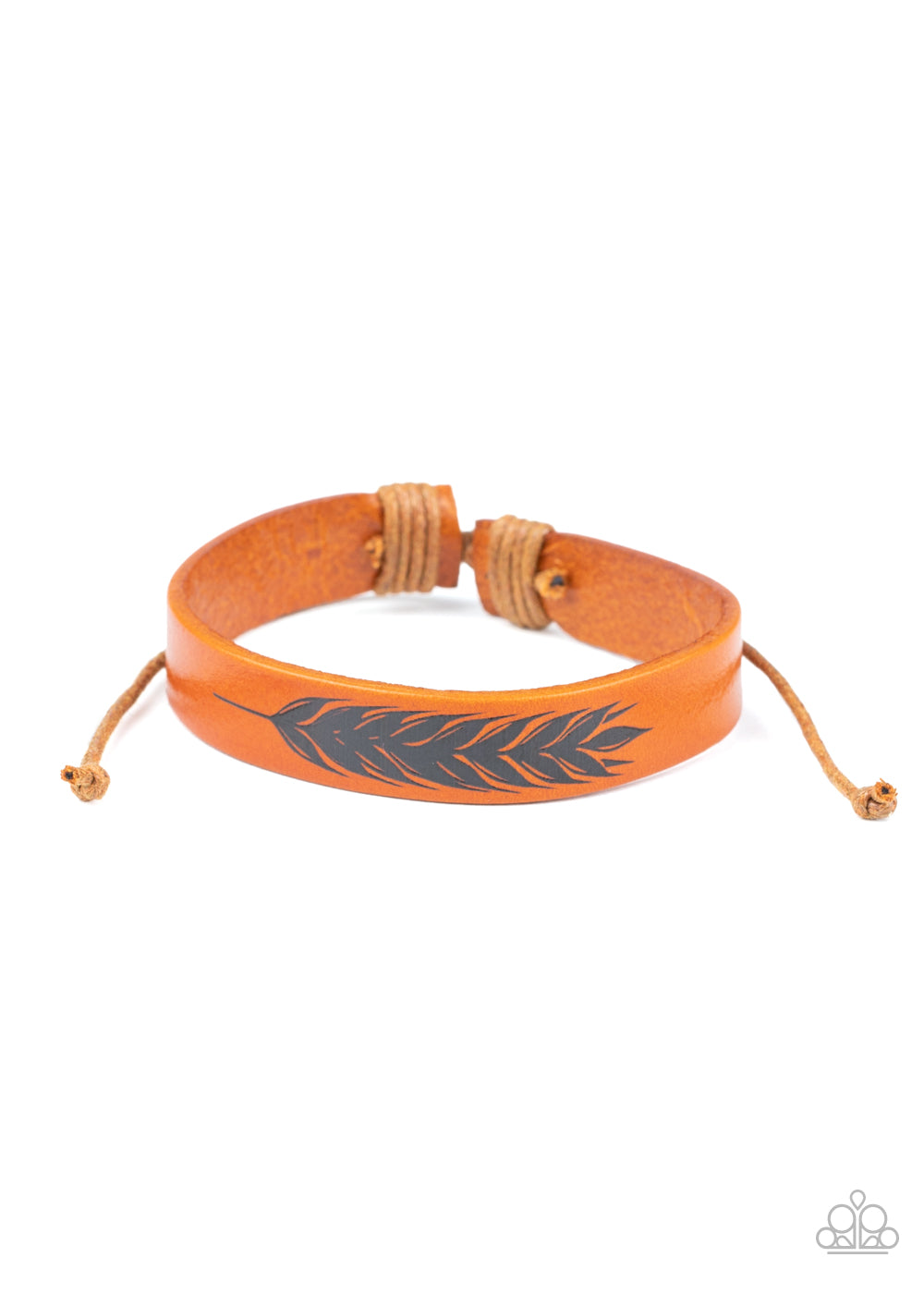 This QUILL All Be Yours - Brown Bracelet