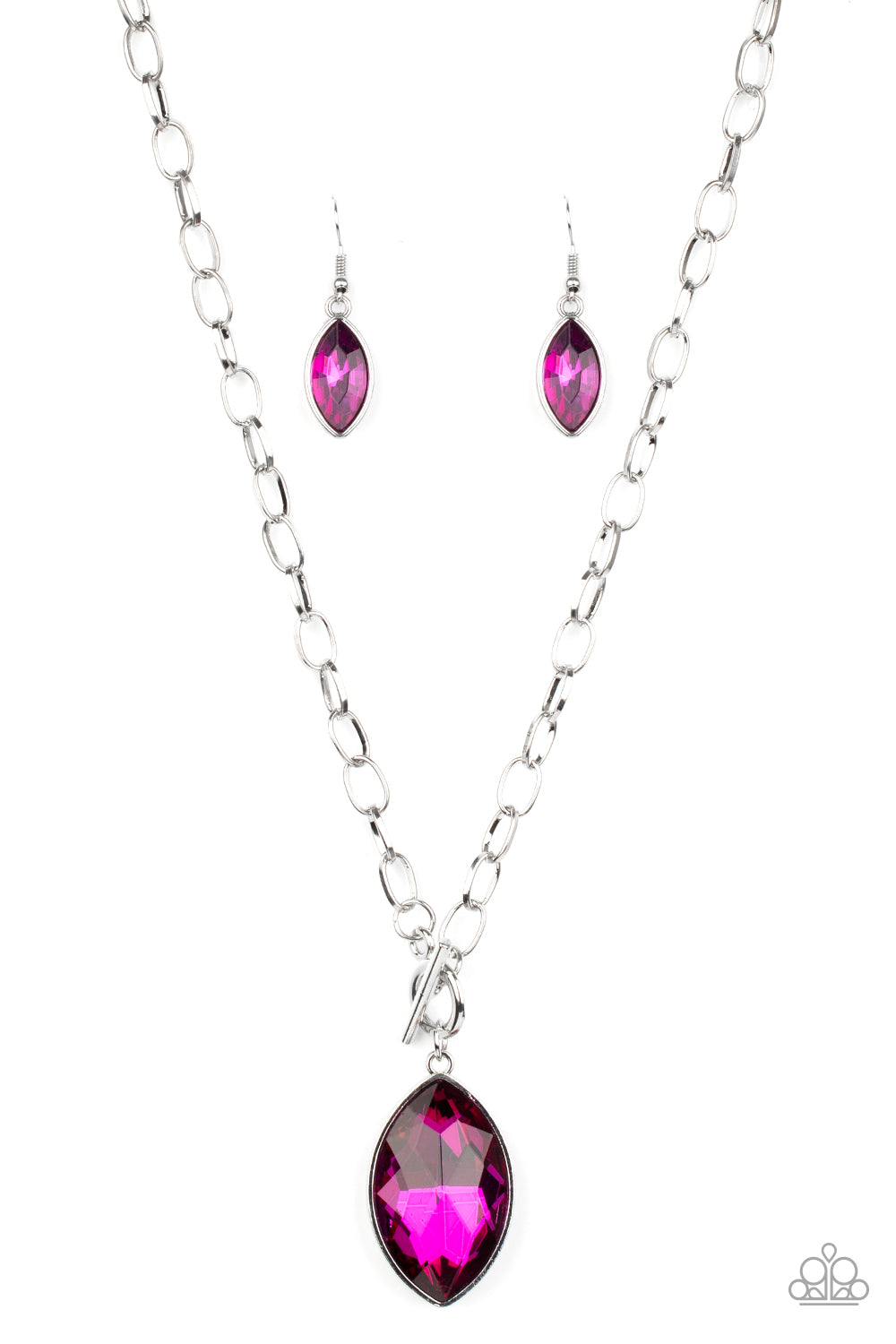 Unlimited Sparkle - Pink Necklace