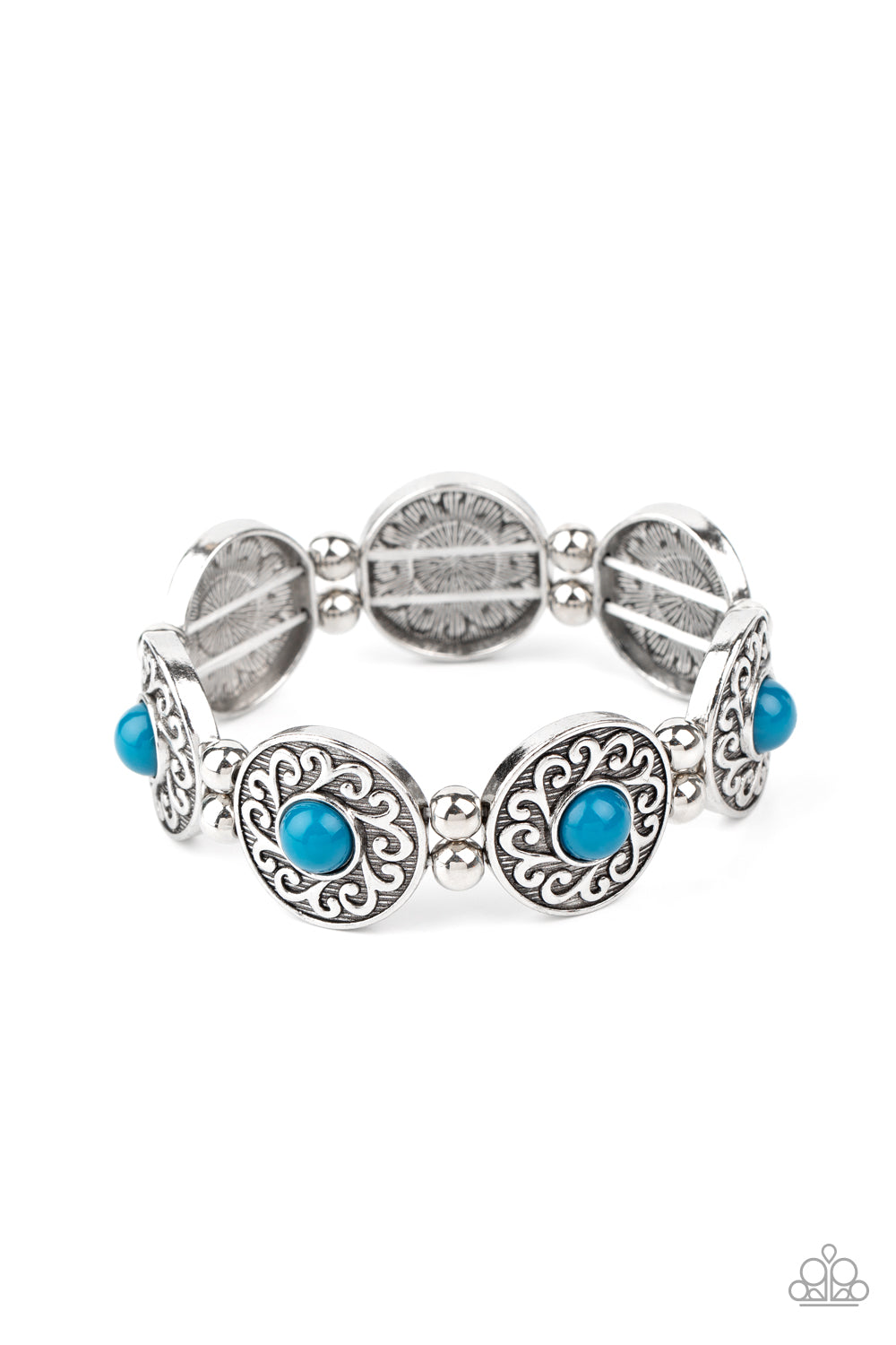 Flirty Finery - Blue Bracelet
