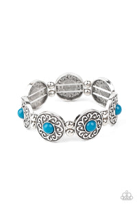Flirty Finery - Blue Bracelet