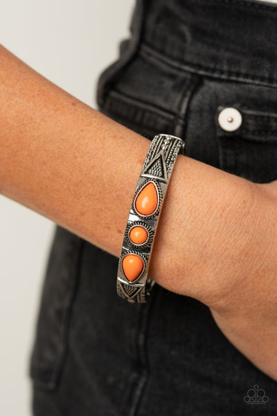 Radiant Ruins - Orange Bracelet