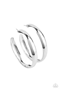 BEVEL In It - Silver Earrings