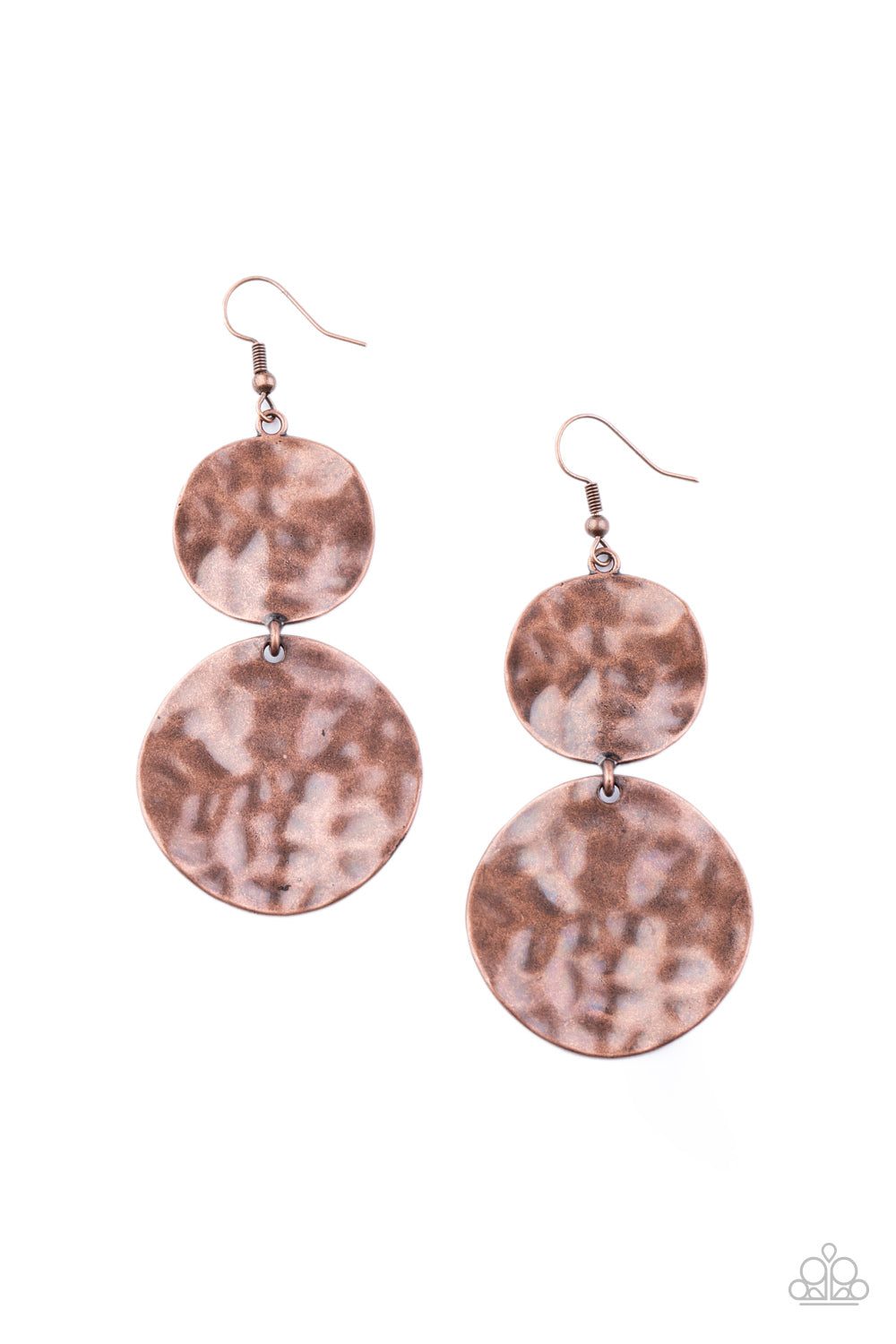 HARDWARE-Headed - Copper Earrings