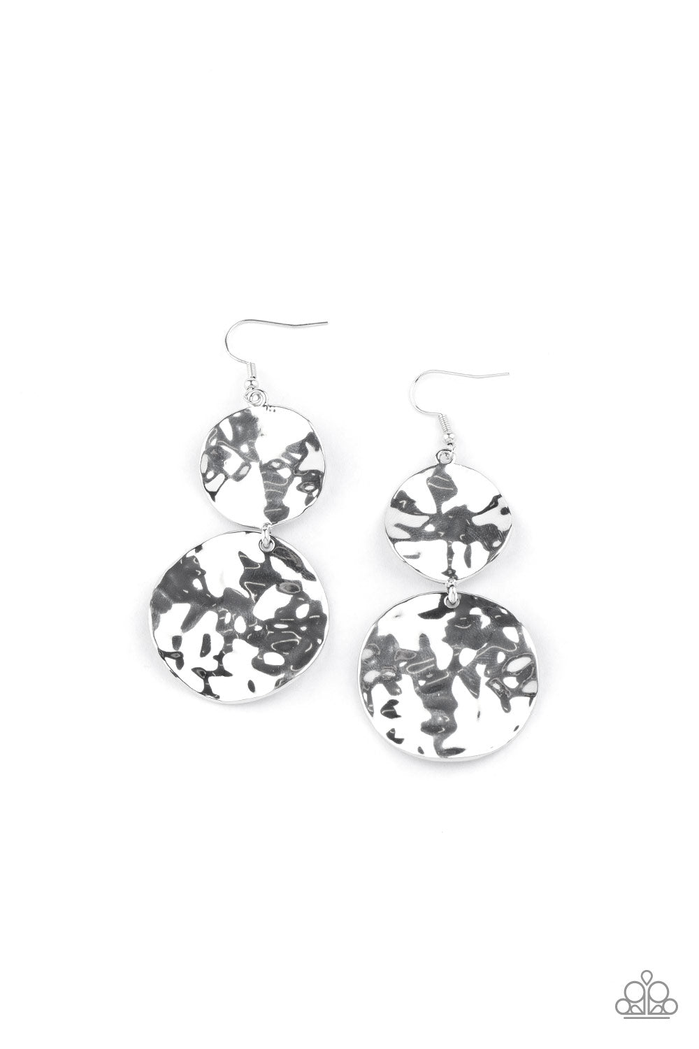 HARDWARE-Headed - Silver Earrings
