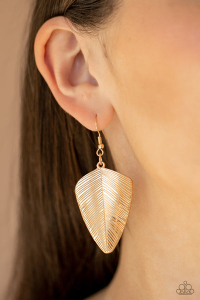 One Of The Flock - Gold Earrings