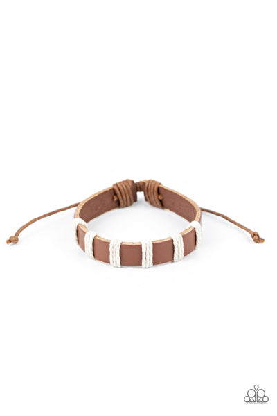 Put Up A Brave FRONTIER - Brown Urban Bracelet