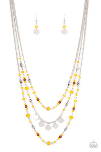 Step Out of My Aura - Yellow Necklace