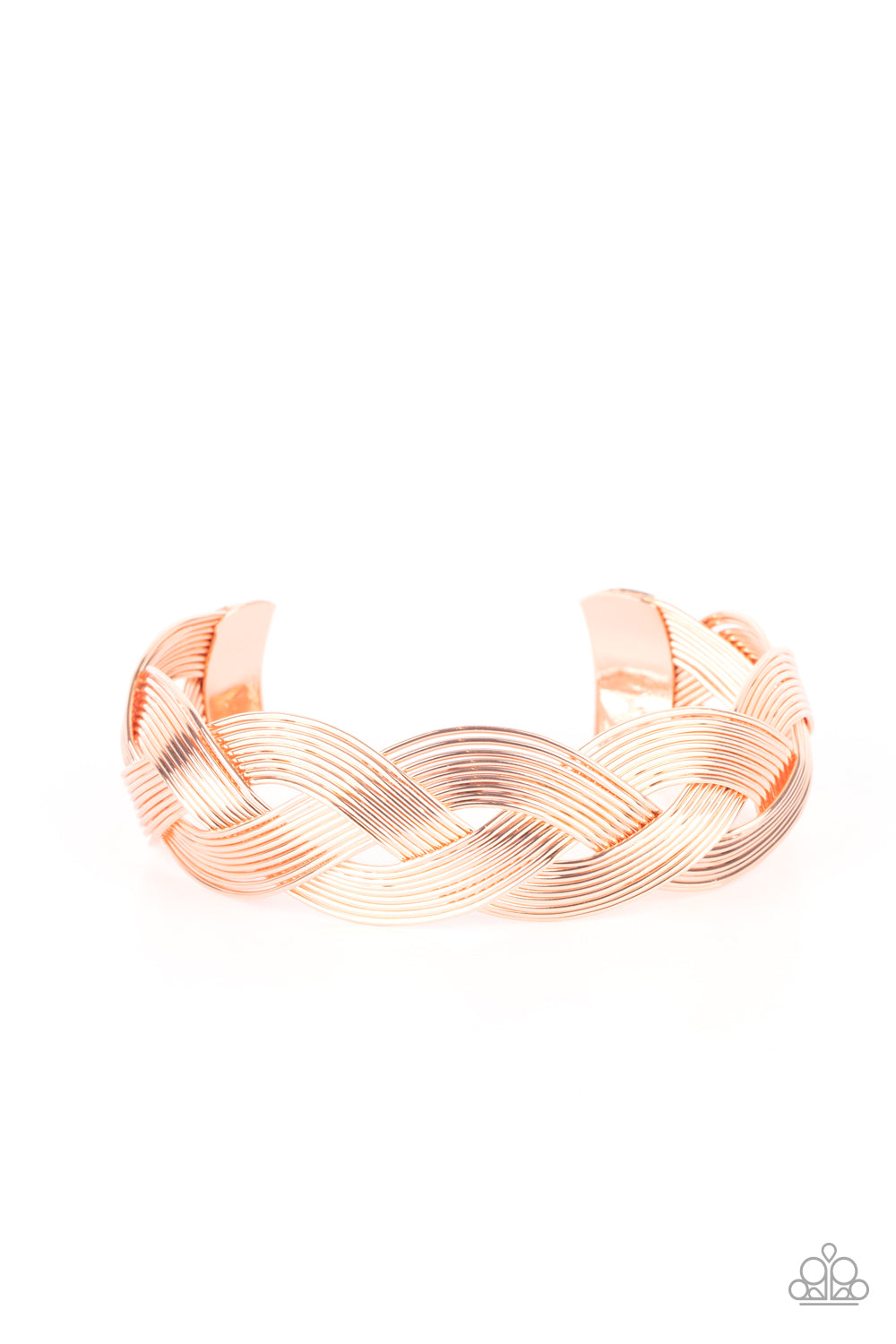 Woven Wonder - Copper Bracelet