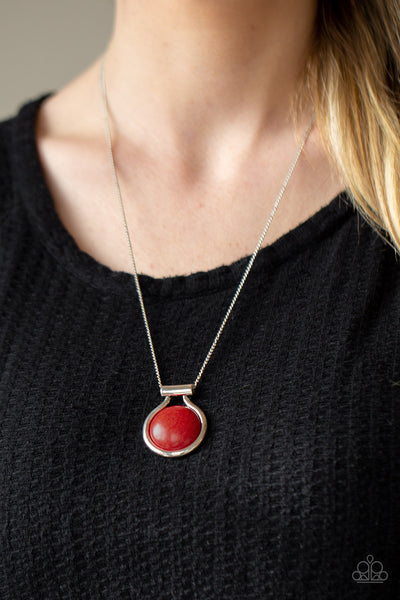 Patagonian Paradise - Red Necklace