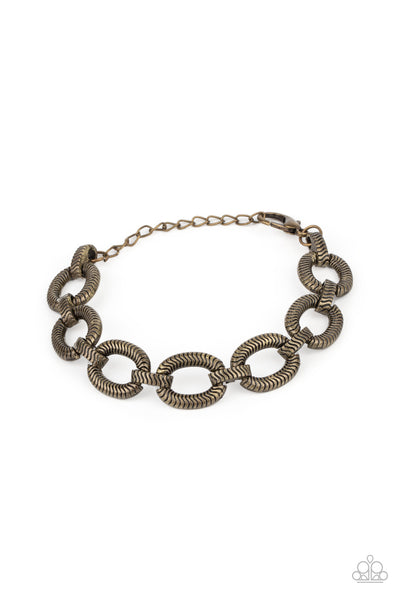 Industrial Amazon - Brass Bracelet