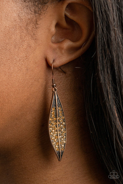 Hearty Harvest - Copper Earrings