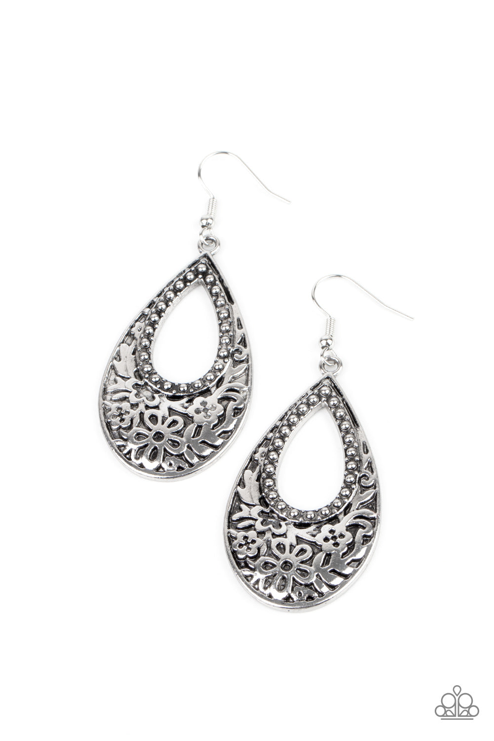 Organically Opulent - Silver Earrings