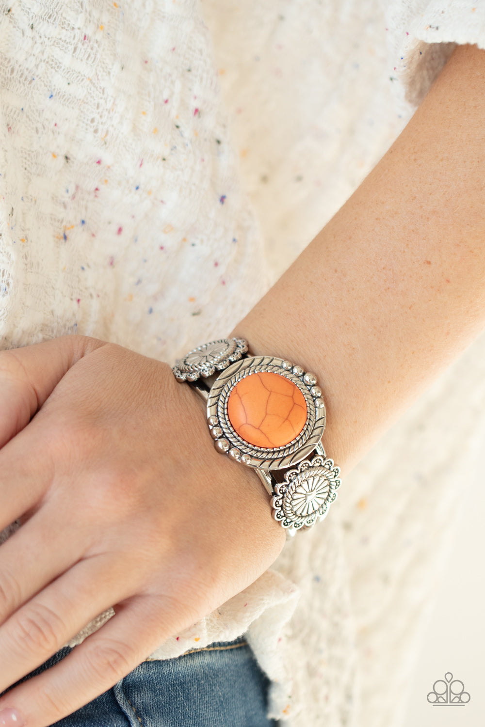 Mojave Motif - Orange Bracelet