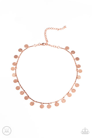 Musically Minimalist - Copper Necklace