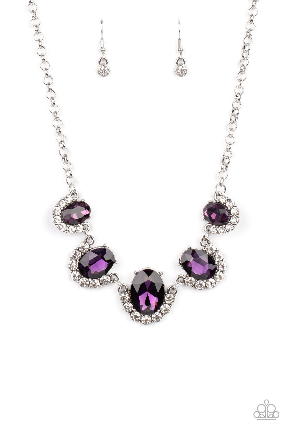 The Queen Demands It - Purple Necklace