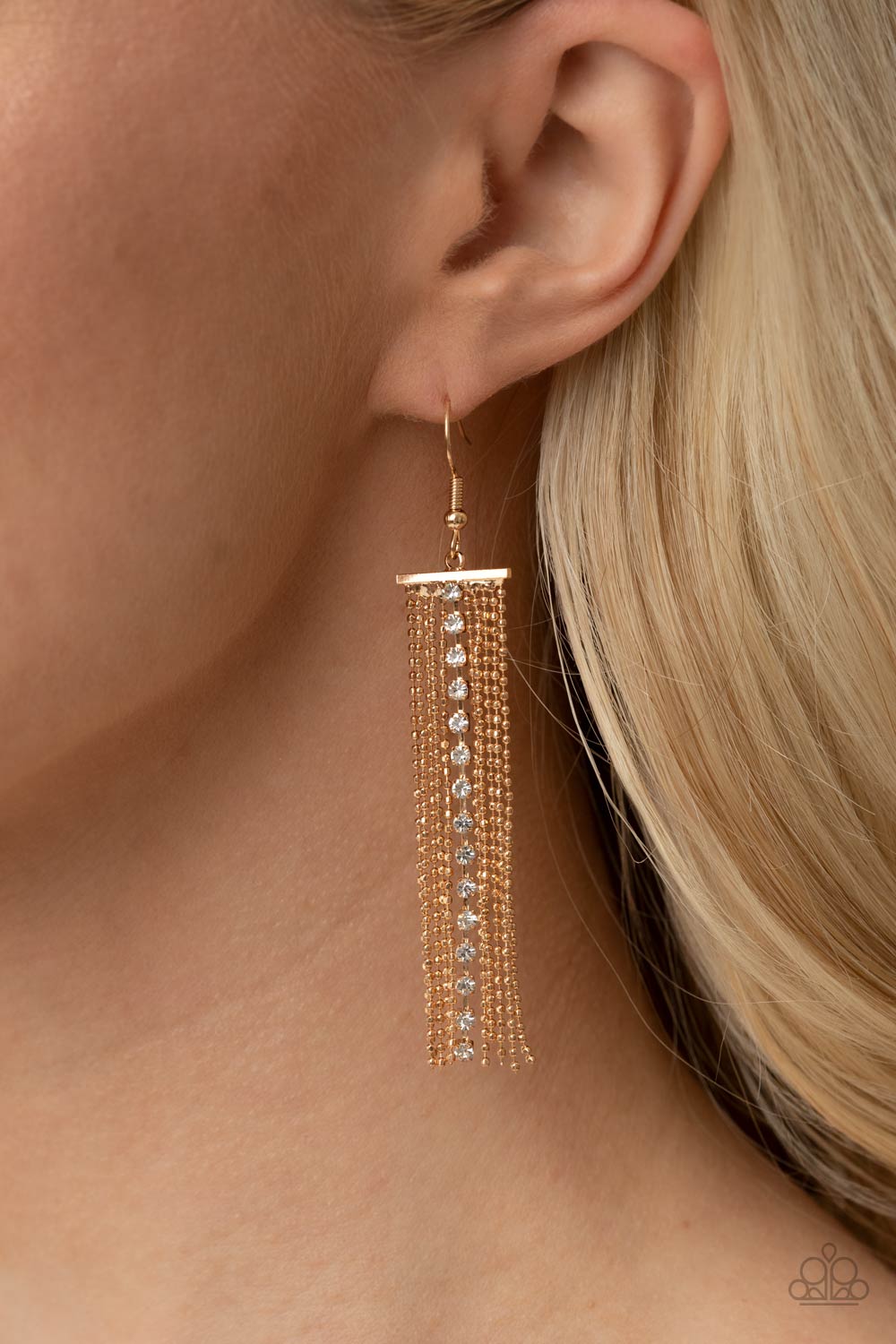 Another Day, Another DRAMA - Gold Earrings