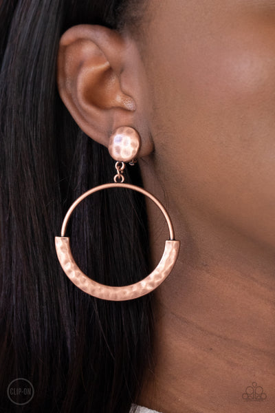 Rustic Horizons - Copper Earrings